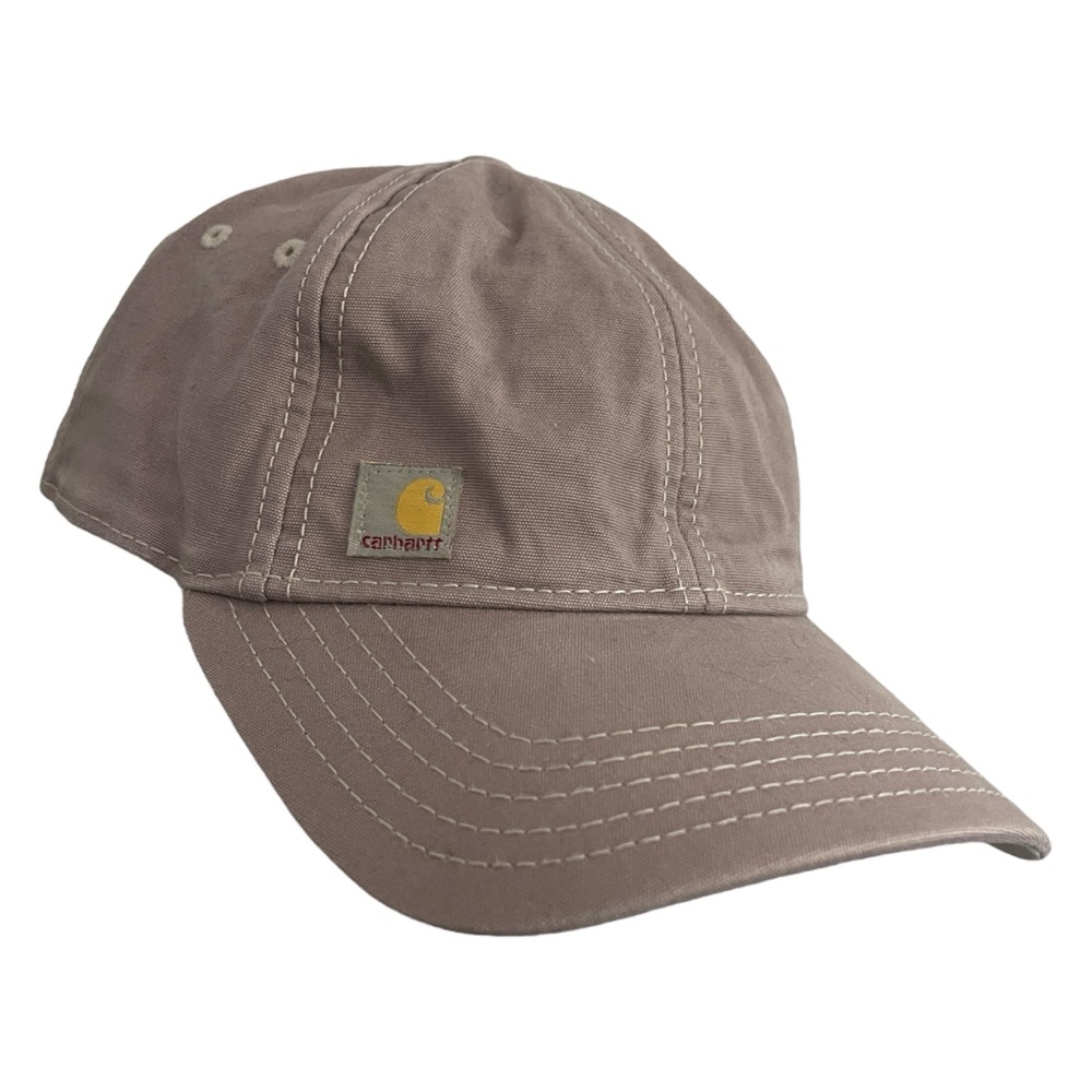 CARHARTT baseball cap hat with logo and adjustable back in mauve pink 1889
